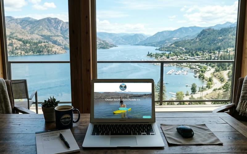 Chelan South Shore Paddle Co. website